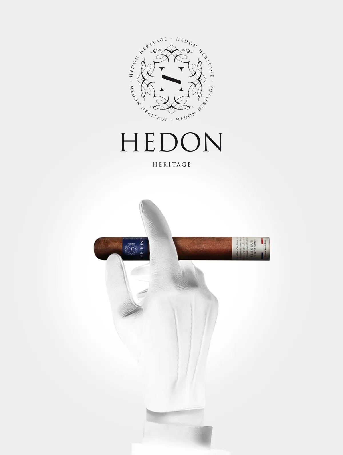 HEDON 雪茄 - 为这个唯一的法国雪茄品牌设计一个史诗般的形象。 - By HDG